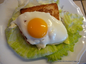 Croque au thon