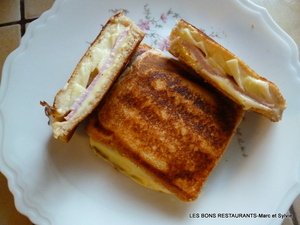 recette - Croques au jambon et aux pommes fruits