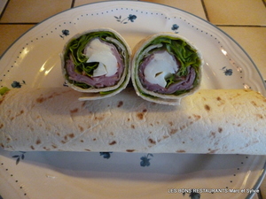 recette - Wraps au bacon et au fromage à tartiner