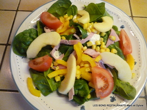 recette - Salade d'épinards printanière