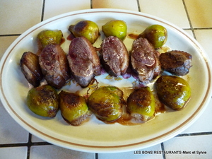 recette - Magret de canard aux figues