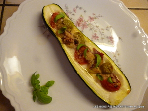 recette - Pizzas-sticks de courgette