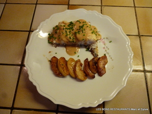 recette - Filet de cabillaud aux pommes et au cidre