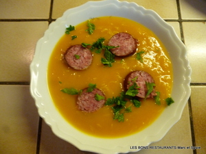 recette - Potage campagnard aux cheveux d'ange