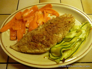 Filet de lieu noir et sa vinaigrette thaï