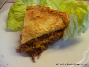 recette - Tourte à la choucroute