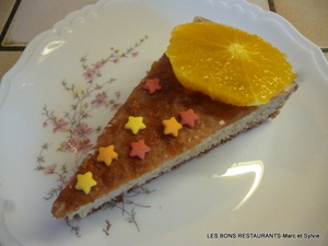 recette - Gâteau à l'orange et aux amandes