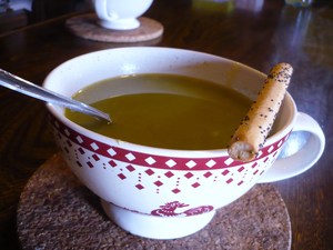 recette - Velouté de cresson du jardin