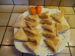 recette - Samoussas ou croustillants aux abricots et au miel