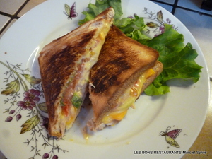 recette - Croque au thon gouda tomate et oignon