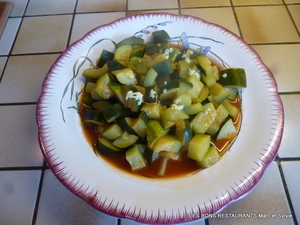 recette - Tajine de courgettes