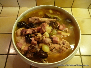 recette - Lapin aux pruneaux