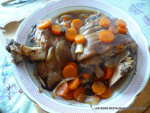 recette - Jarrets de porc braisés de 7 heures