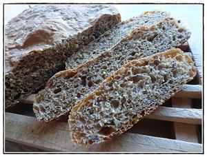 recette - Pain rustique version avec Thermomix