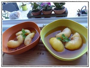 recette - Soupe de pêches plates au basilic version avec Thermomix