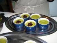 Pots de crème au macha (japonais)