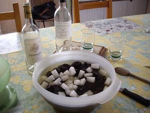 recette - Pruneaux au vin blanc