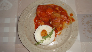 recette - Veau Marengo