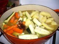 recette - Ailes de canard au bouillon et ses légumes
