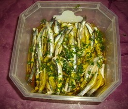 recette - Anchois marinés