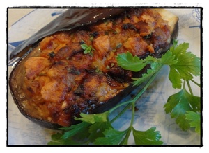 recette - Aubergines gratinées à la mozzarella di bufala