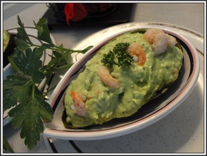 recette - Avocat aux crevettes