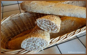 Baguettes au sésame