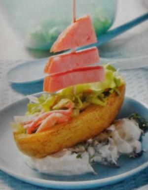 recette - Bateau gourmand pour petit gastronome