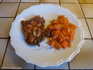 recette - Biftecks sauce tomates à l'origan