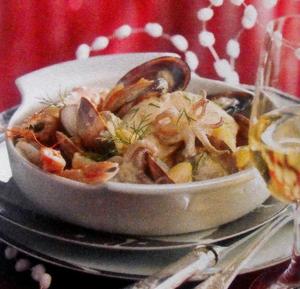 recette - Blanquette de la mer au safran