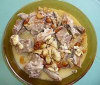 Blanquette de veau aux oignons grelots