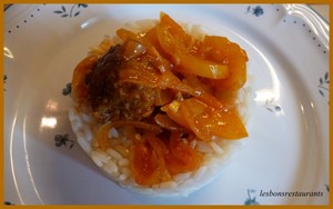 Boulettes de boeuf au curcuma et sa pointe de paprika