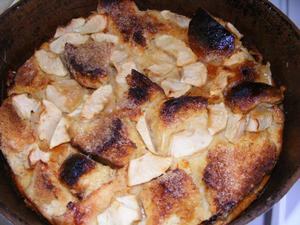 recette - Brioche perdue aux pommes