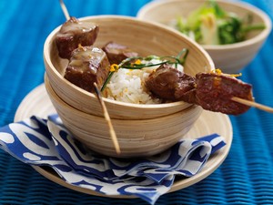 recette - Brochettes d’Agneau Gallois IGP, sauce barbecue chinoise