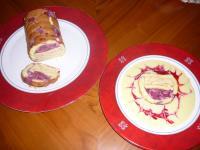 recette - Bûche glacée aux fruits rouges