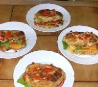 Burgers aux pommes de terre / fromage