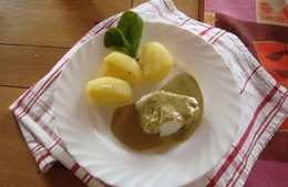 recette - Cabillaud sauce oseille