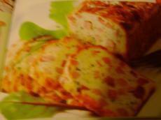 recette - Cake au jambon, champignons et ciboulette