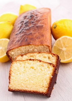 Cake au tofu, au citron et au miel