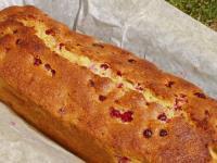 Cake aux groseilles rouges