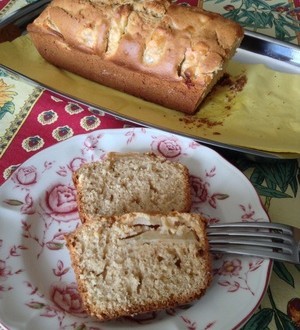 recette - Cake pommes, cannelle et Spéculoos