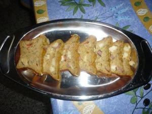 recette - Cake aux saucisses / fromage