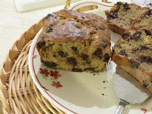 recette - Cake au boudin noir