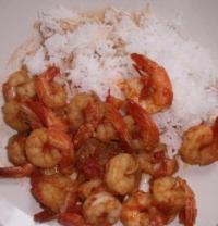 recette - Cari de crevettes aux tomates, ail et gingembre