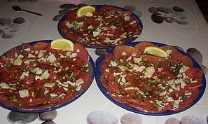 recette - Carpaccio de boeuf