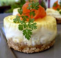 recette - Cheesecake au saumon fumé
