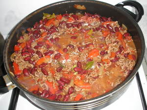 recette - Chili con carne rapide