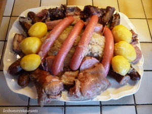 recette - Choucroute des trois frontières