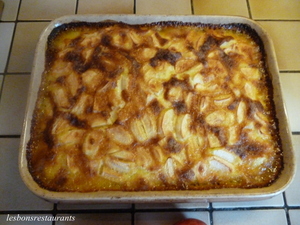 recette - Clafoutis aux pommes