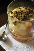 recette - Clémentines en sabayon aux pistaches caramélisées